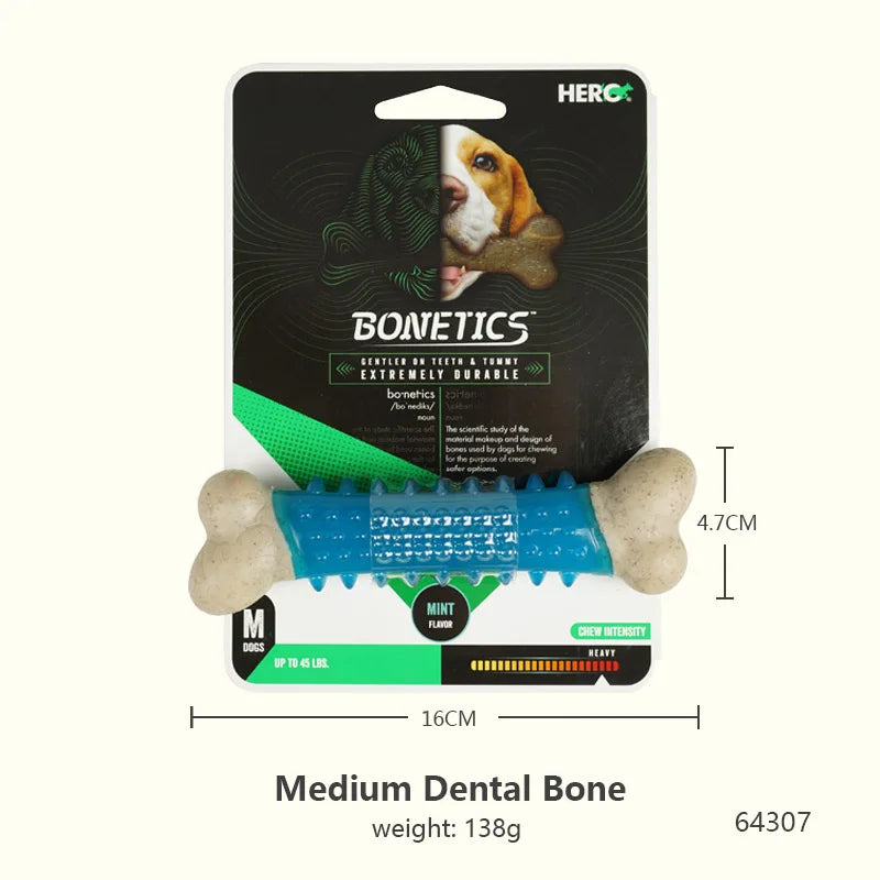 CAITEC Dog Toys Chewing Bone Toy Durable Bite Resistant Great for Tossing and Chasing Suitable for Small to Large Dogs