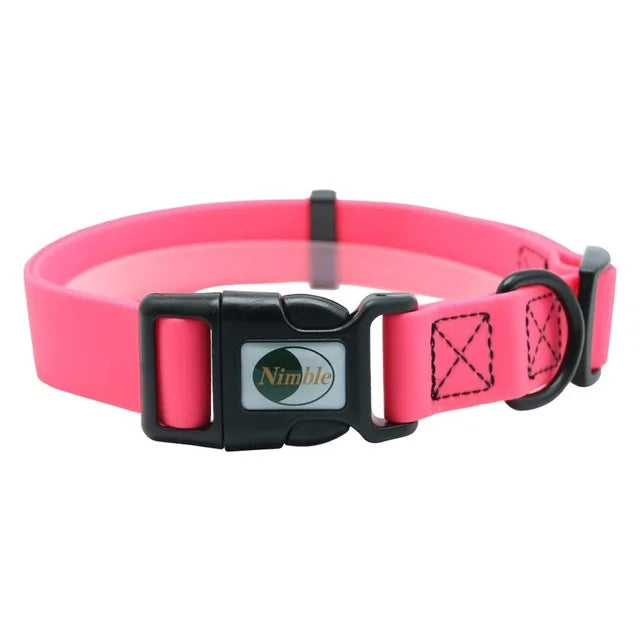 Dog leash dog collar PVC Waterproof dog lead leashes anti dirty easy to clean for Big small dogs puppy collar leash pet products