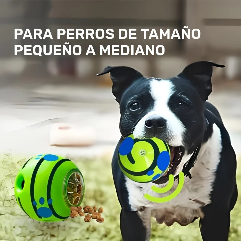 Interactive Dog Ball Toys, 2-Pack – Durable Squeaky Plastic Balls for All Dog Breeds & Sizes, No Batteries Needed – Pet Treat Dispenser Toys for Boredom Relief, Foraging and Training