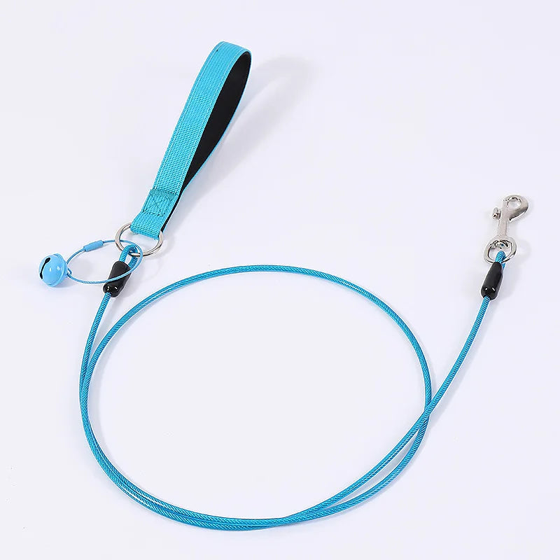 New Metal Pet Dog Specific Traction Rope Anti Bite and Durable Suitable for Dogs of All Sizes Outdoor Dog Walking Pet Supplies