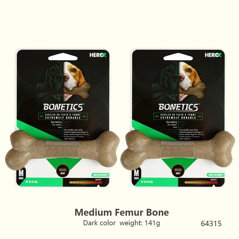 CAITEC Dog Toys Chewing Bone Toy Durable Bite Resistant Great for Tossing and Chasing Suitable for Small to Large Dogs