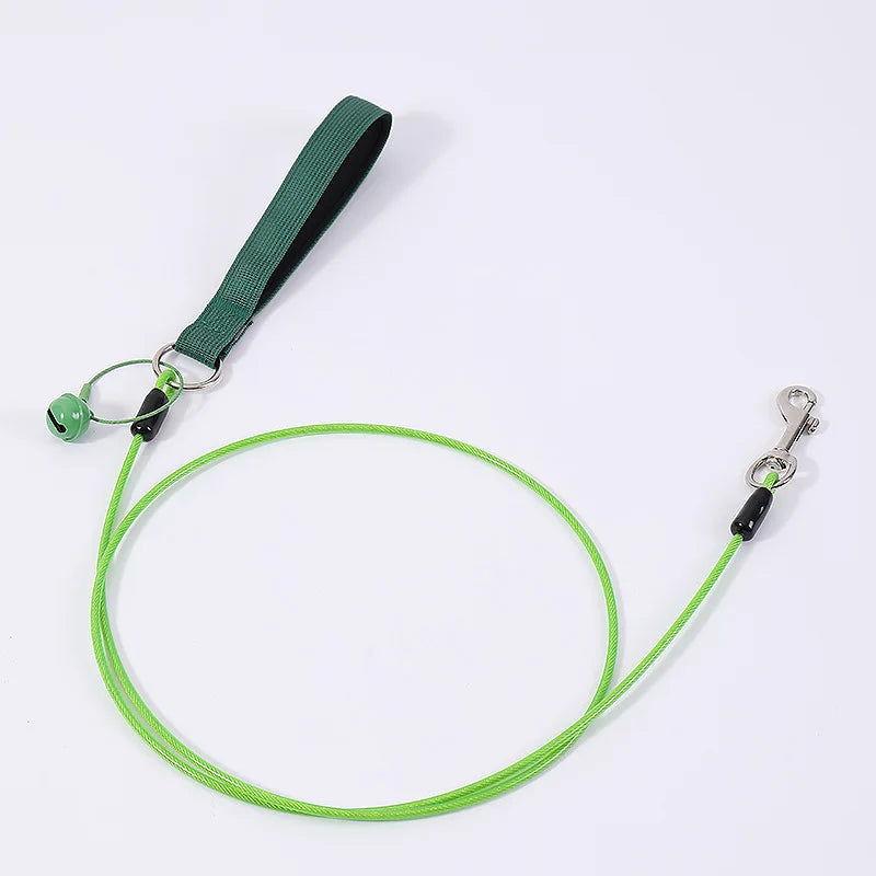 New Metal Pet Dog Specific Traction Rope Anti Bite and Durable Suitable for Dogs of All Sizes Outdoor Dog Walking Pet Supplies