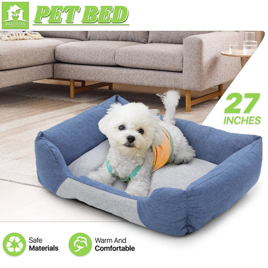 Winter Pet Cats Dogs Bed Soft Fluffy Plush Mat Self Warming Sleeping Kennel Nest