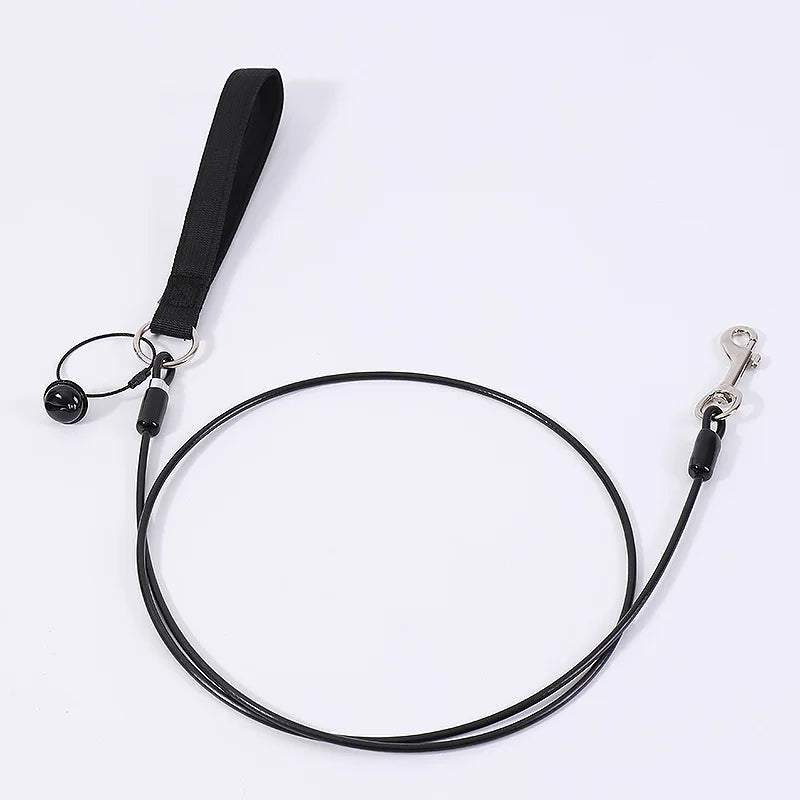New Metal Pet Dog Specific Traction Rope Anti Bite and Durable Suitable for Dogs of All Sizes Outdoor Dog Walking Pet Supplies