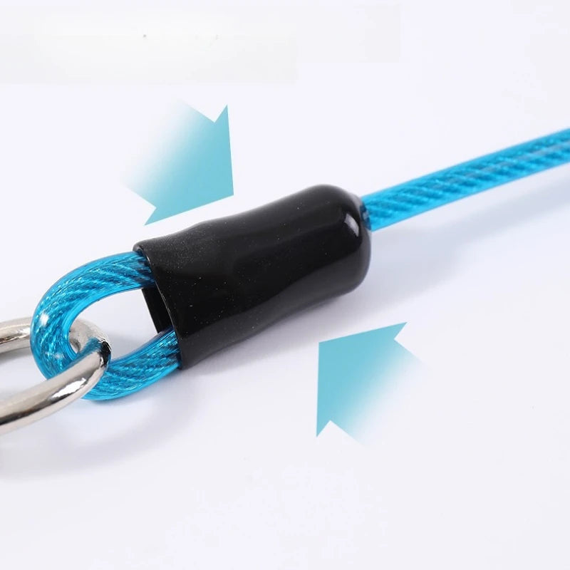 New Metal Pet Dog Specific Traction Rope Anti Bite and Durable Suitable for Dogs of All Sizes Outdoor Dog Walking Pet Supplies