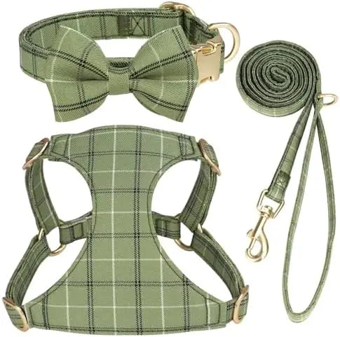 Beirui Cute Extra Small Dog Harness & Leash Set with Bow, Soft Plaid Collar for Tiny Pups  

SEO optimized: small dog harness se