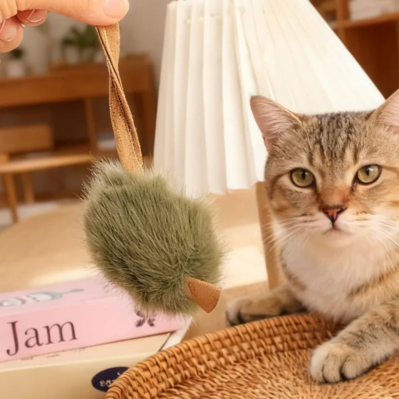 Interactive Mouse Cat Toys Funny Plush Toy Pet Squeaky Imitation Mice Toy Bite-resistant Kitten Supplies Pet Interactive Product