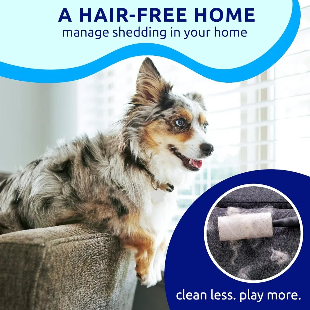 Double-Sided Deshedding Brush for Dogs and Cats – Grooming Tool for Long and Short Hair