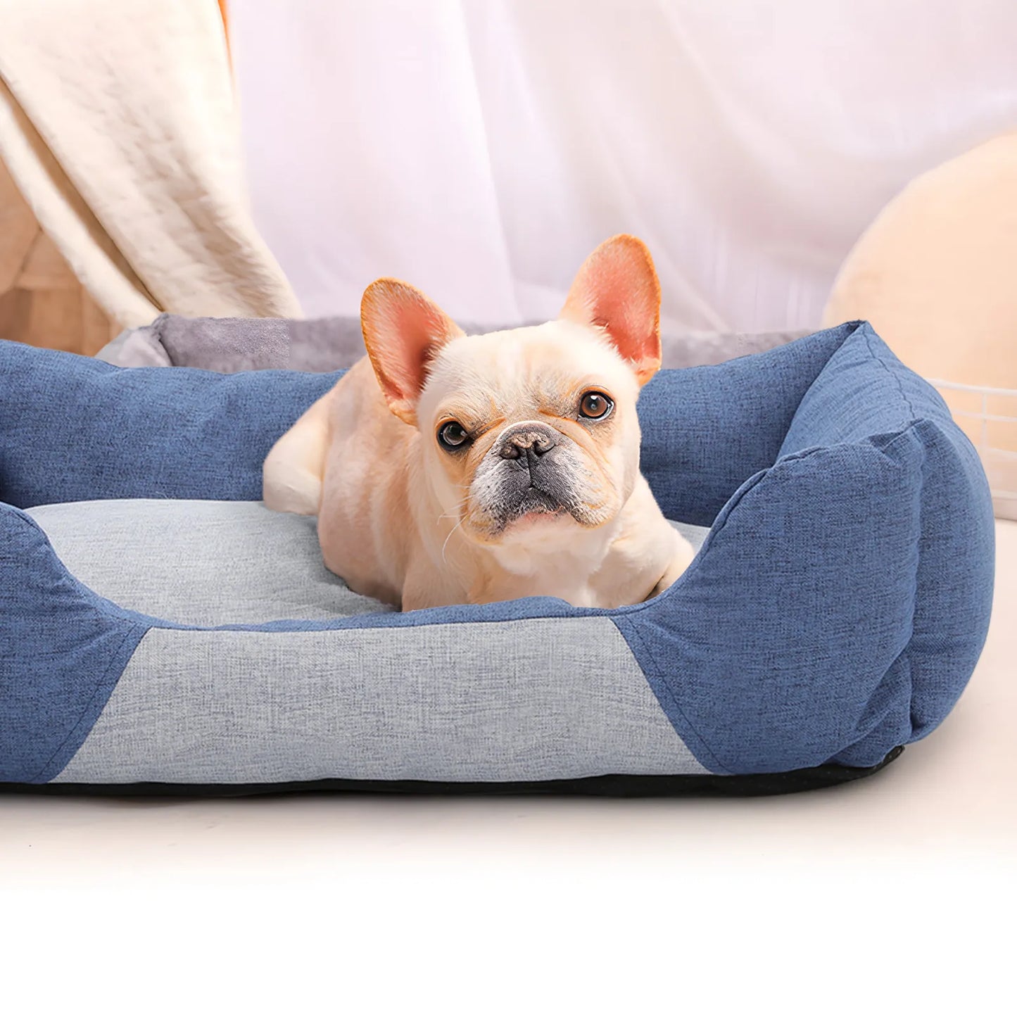 Winter Pet Cats Dogs Bed Soft Fluffy Plush Mat Self Warming Sleeping Kennel Nest