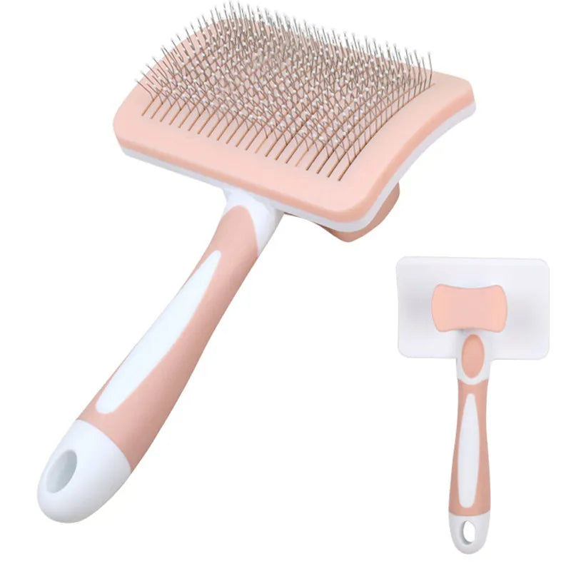 Cat Comb Automatic Cat Hair Remover Self-cleaning Cats Brush Massage Dog Comb Cats Hair Removal Dog Brushes Pet Grooming Brush