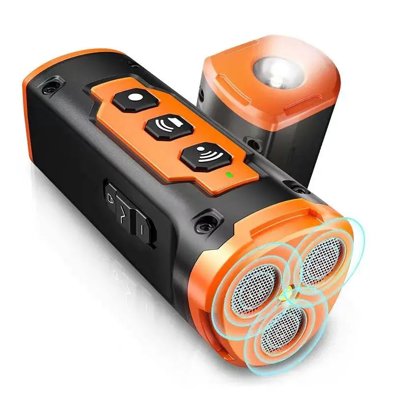 Ultrasonic Dog Training Device Rechargeable Pet Dog Repeller Anti Bark Deterrent with LED Flashlight 2023 New