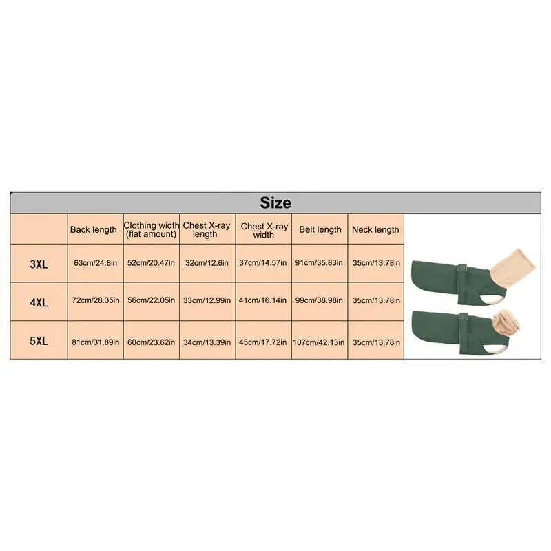 Dog Turtleneck Sweater Cold Weather Thicken Pet Turtleneck Pullover Waterproof Doggie Turtleneck Jacket Thermal Dog Sweater